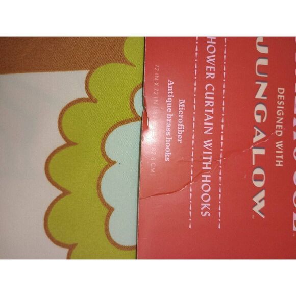 NWT Opal House shower curtain , curtain only no hooks 72in x72in. - Picture 5 of 5